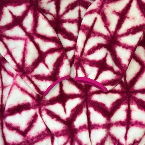 Patagonia Synchilla Tie-Dye Snap-T Fleece Diamond Dancer M | Winter Cozy Gift - Picture 7 of 8